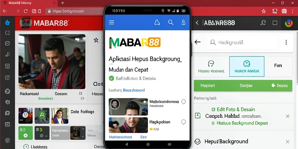 Screenshot MABAR88 menunjukkan antarmuka yang ramah pengguna dan fungsi penghapusan latar belakang.